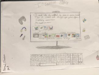 Ibrahim K, age 9