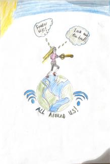 Lacey DV, age 7
