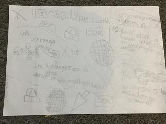 Ronit S I, age 8